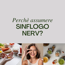 Carica l&#39;immagine nel visualizzatore di Gallery, SinFlogo® NERV Integratore nutraceutico utile nel trattamento di sindromi dolorose croniche quali sciatalgie, neuropatie periferiche, neuropatie diabetiche, nevralgie, dolore pelvico, osteoartriti