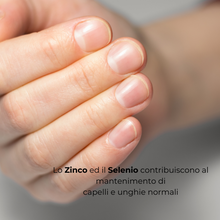 Carica l&#39;immagine nel visualizzatore di Gallery, Revepil FORTE® Integratore nutraceutico costituito da componenti che hanno dimostrato di contribuire al mantenimento di capelli e unghie normali