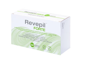 Revepil FORTE® Integratore nutraceutico costituito da componenti che hanno dimostrato di contribuire al mantenimento di capelli e unghie normali